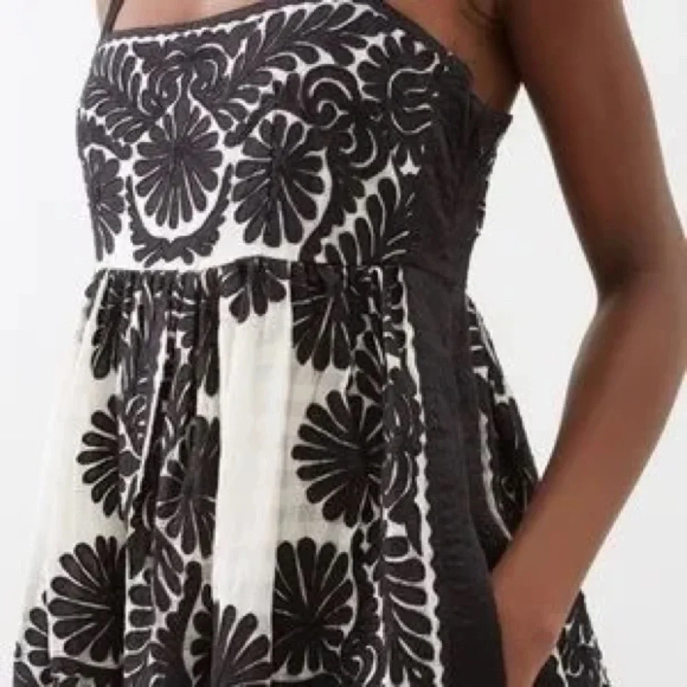 ULLA JOHNSON Ardelle Floral Empire Waist Midi Dress RN#105177 - Picture 3 of 10